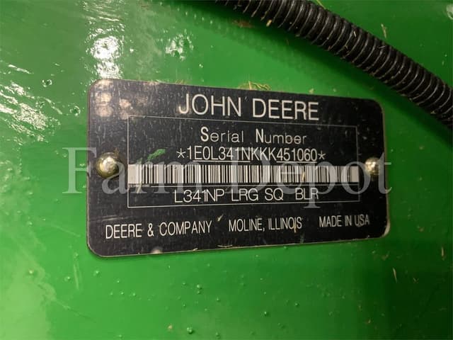Image of John Deere L341 equipment image 1