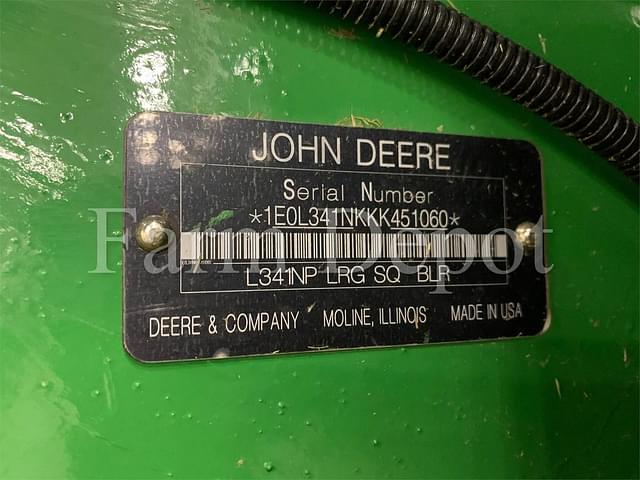 Image of John Deere L341 equipment image 1