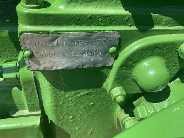 Image of John Deere B equipment image 4