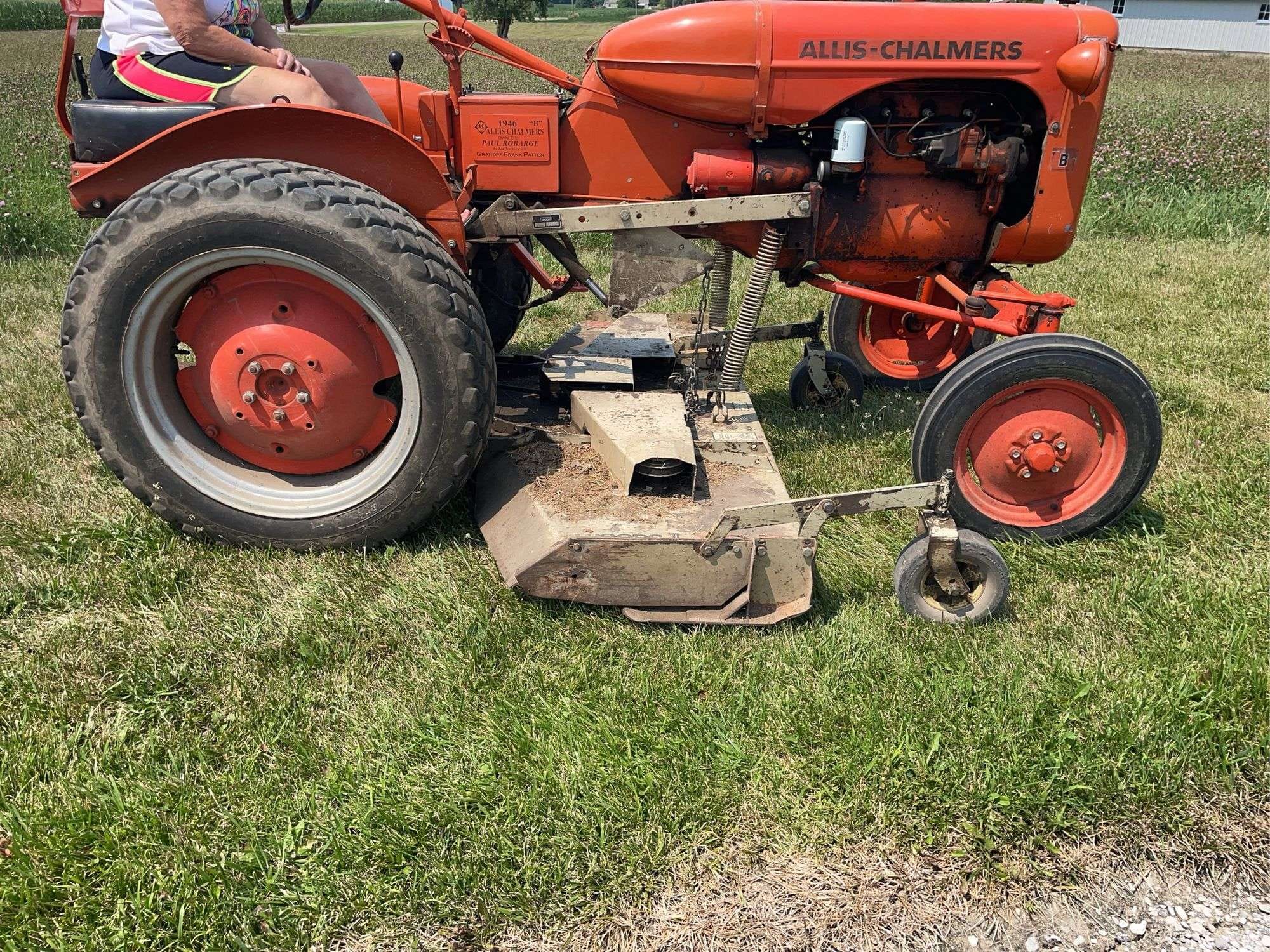 1946 Allis Chalmers B Equipment Image0