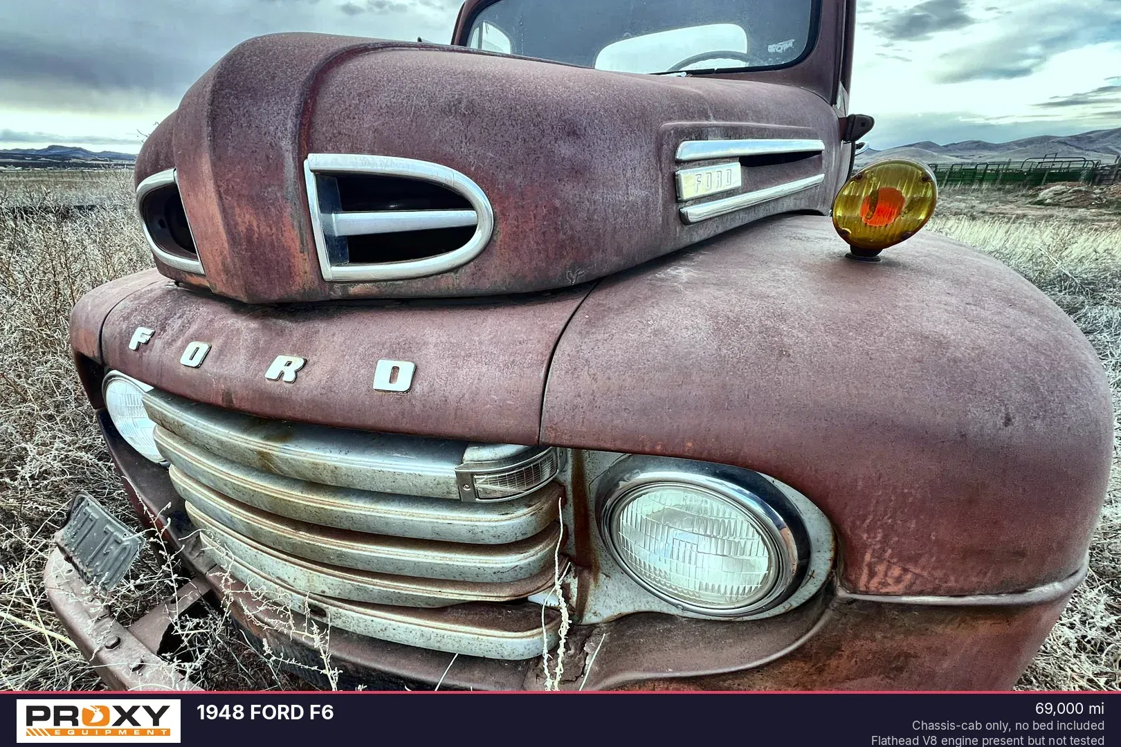 1948 Ford F6 Equipment Image0