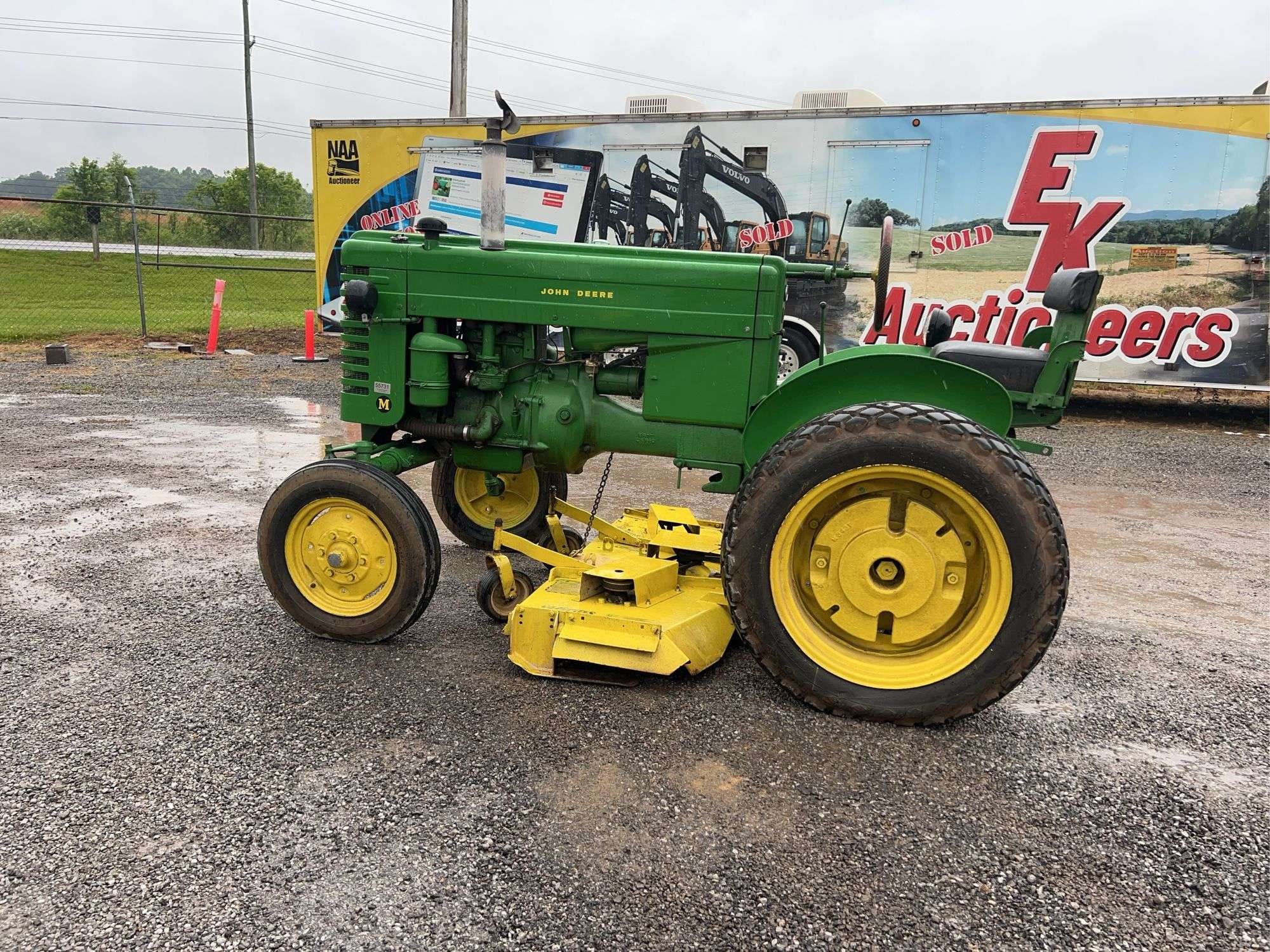 1948 John Deere M Equipment Image0