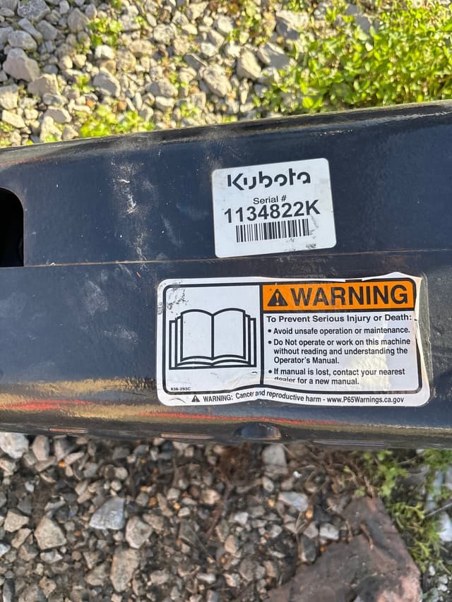 Image of Kubota BR460 equipment image 1