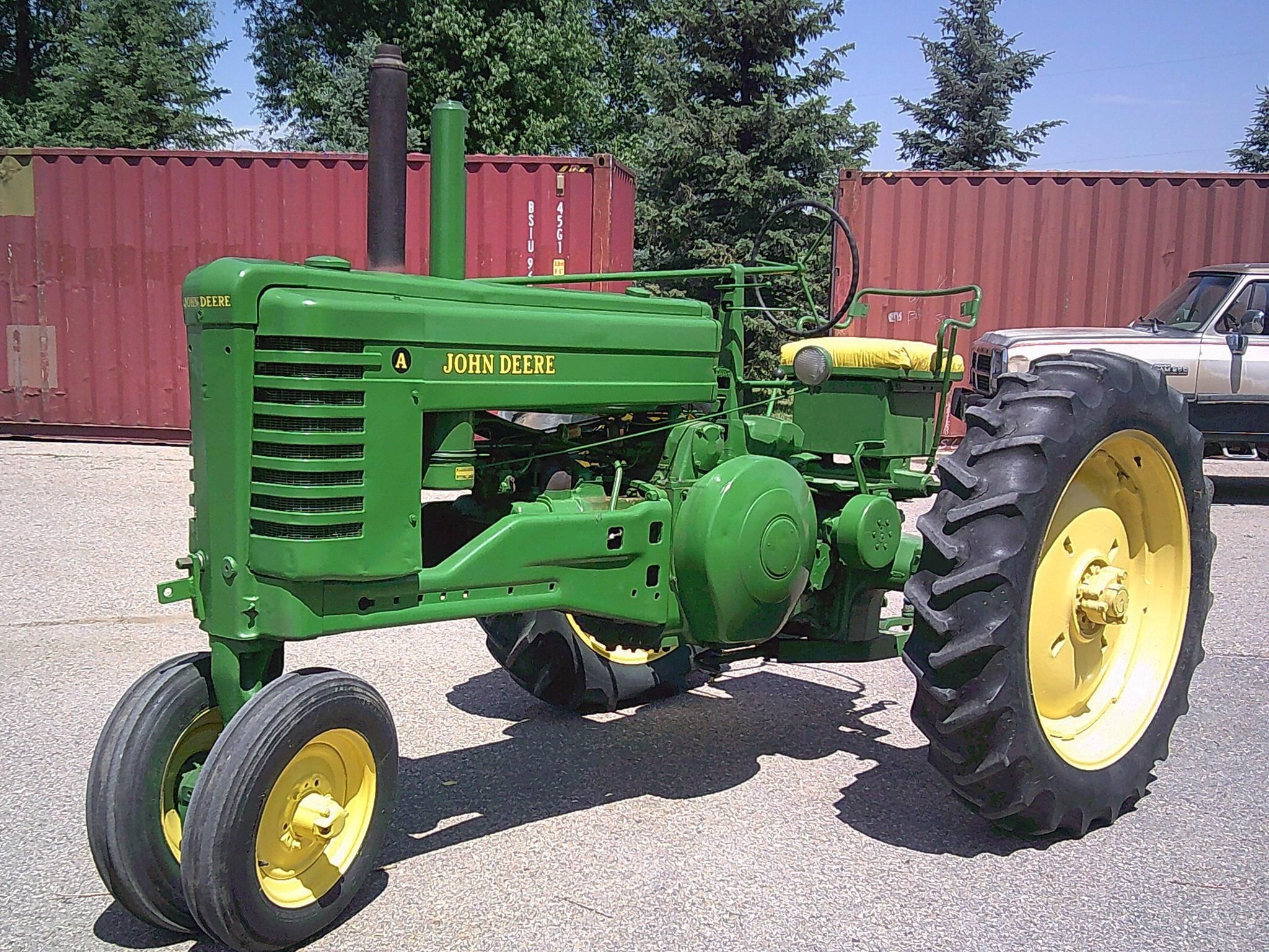 1949 John Deere A Equipment Image0