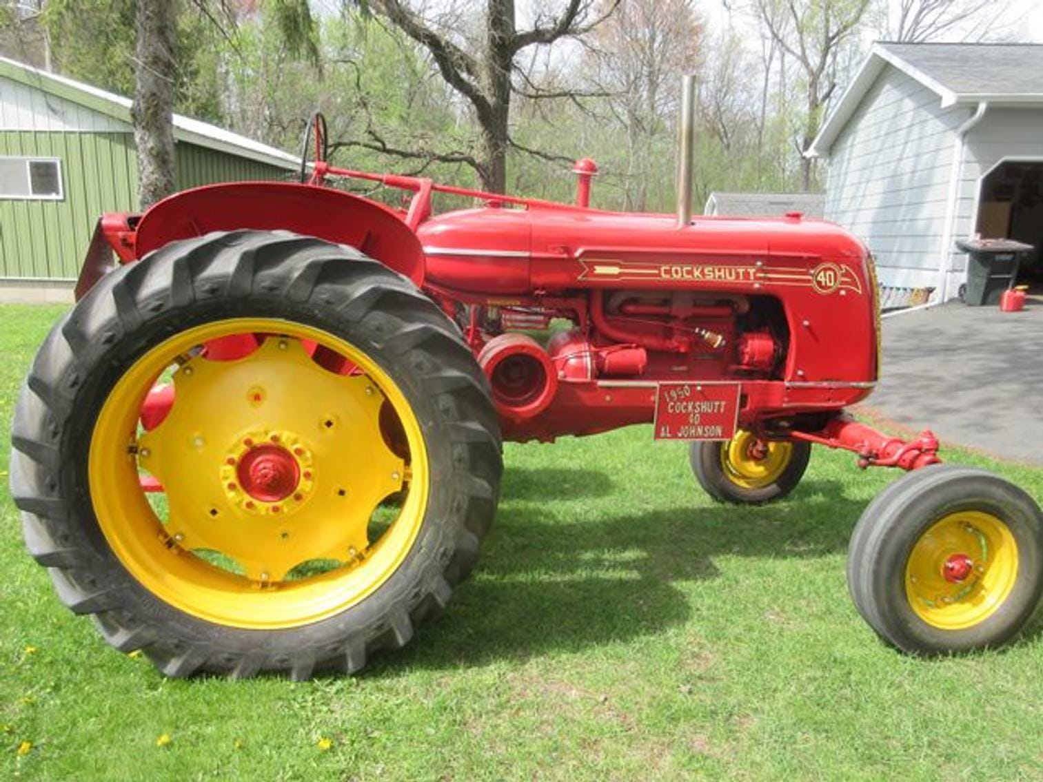1950 Cockshutt 40 Equipment Image0