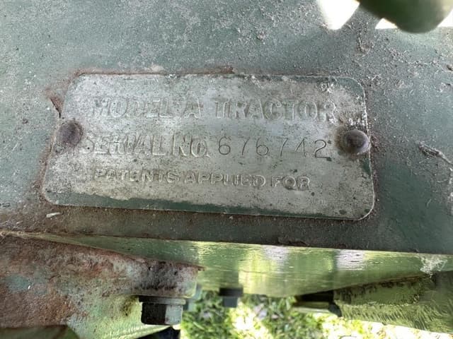 Image of John Deere A equipment image 3