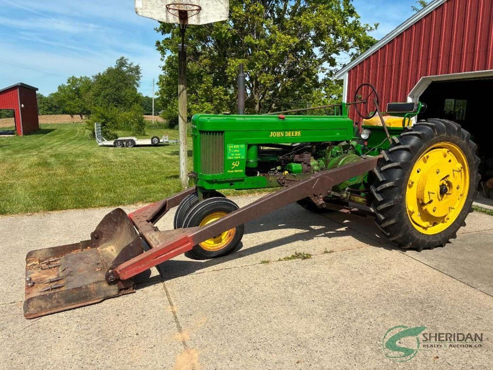 1954 John Deere 50 Equipment Image0