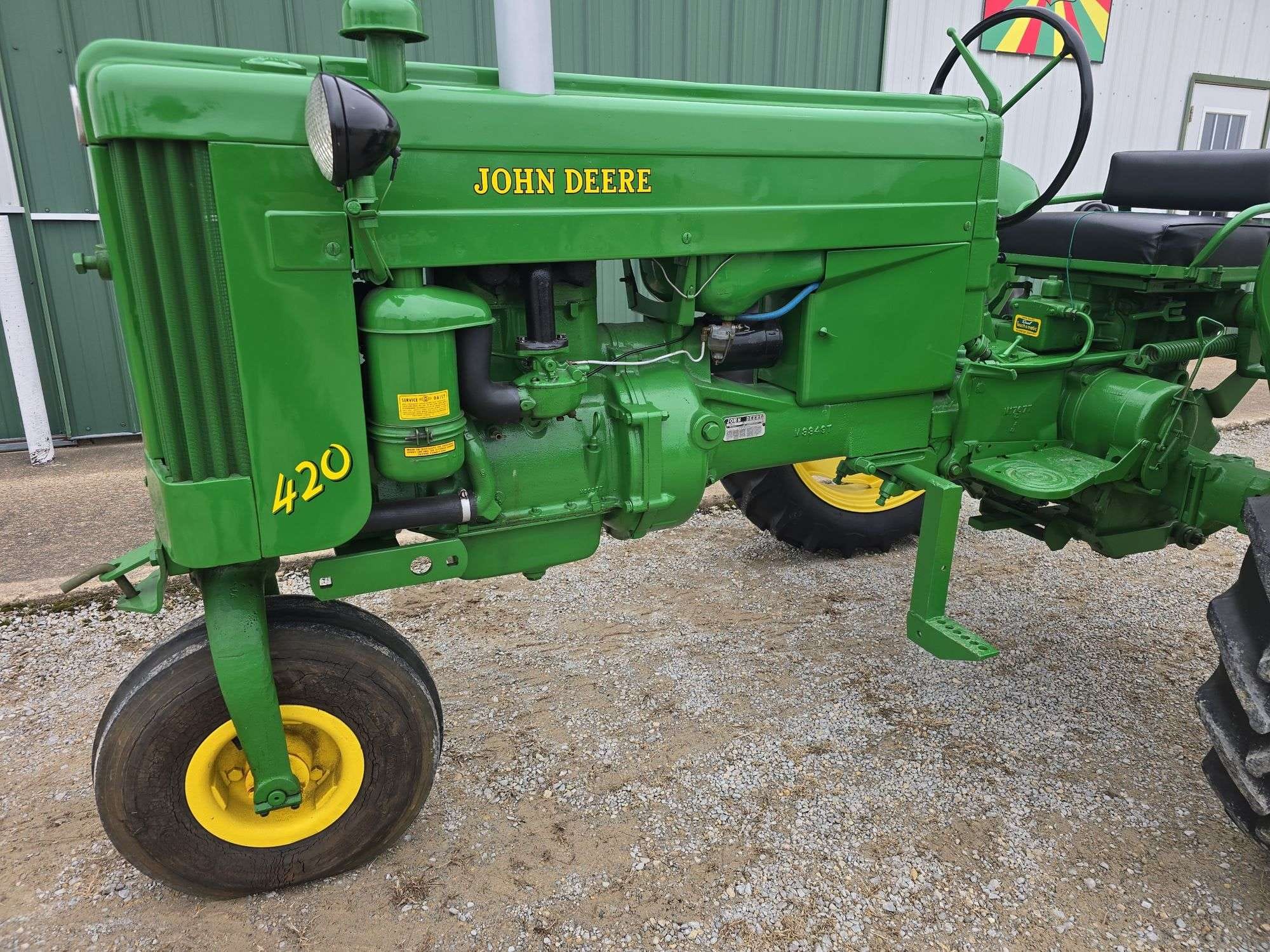 1956 John Deere 420 Equipment Image0