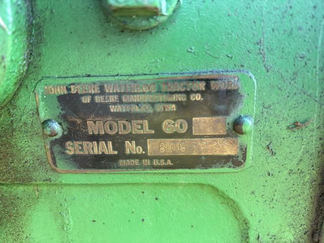 Image of John Deere 60 equipment image 4