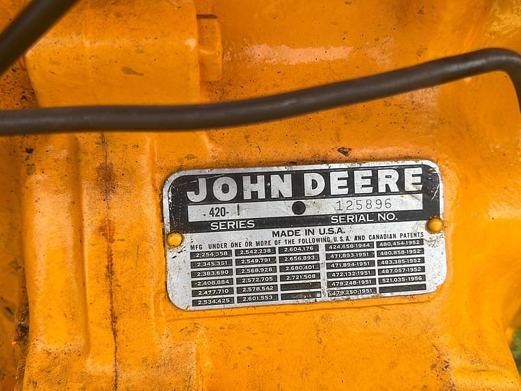 Main image John Deere 420 6