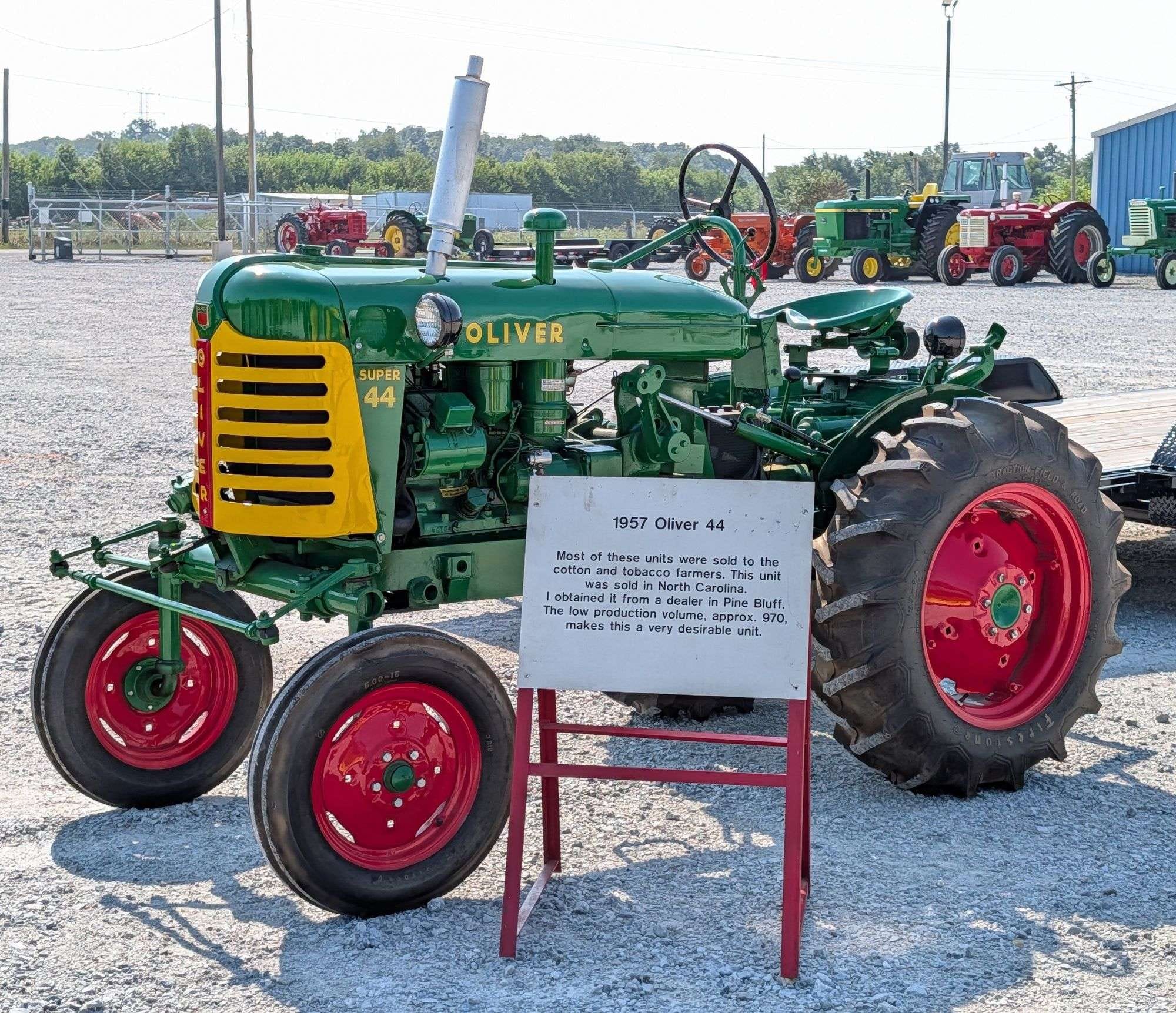 1957 Oliver Super 44 Equipment Image0