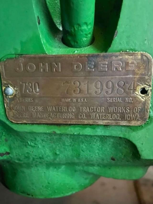 Image of John Deere 730 equipment image 4