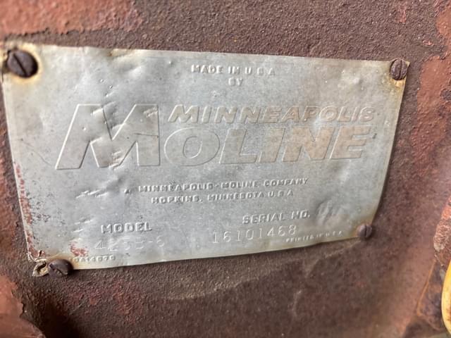 Image of Minneapolis-Moline GVI equipment image 4
