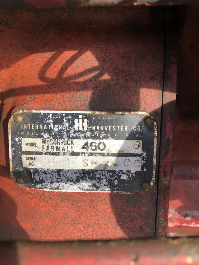 Image of International Harvester 460 equipment image 1