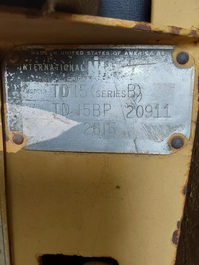 Image of International Harvester TD15B equipment image 4