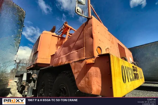 Image of P&H 650A-TC equipment image 4
