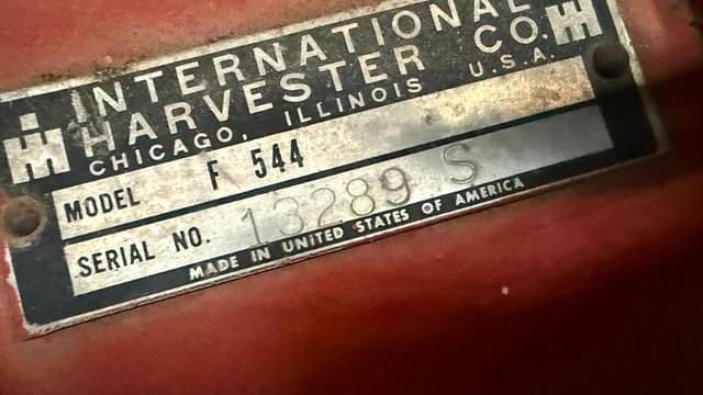 Image of International Harvester 544 equipment image 4