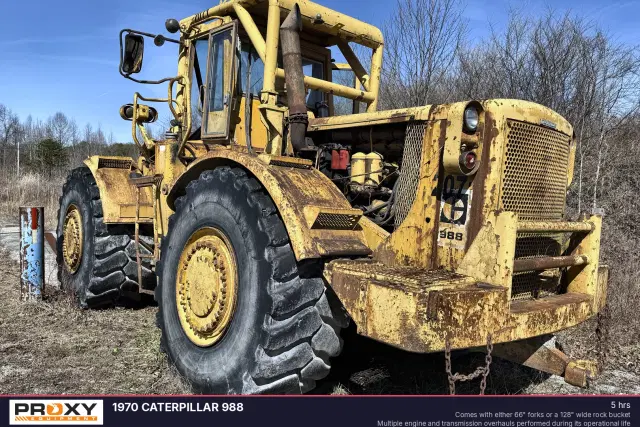 Image of Caterpillar 988 equipment image 1