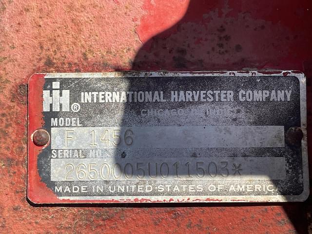 Image of International Harvester 1456 equipment image 1