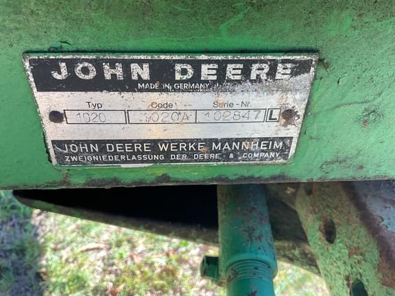 Image of John Deere 1020 equipment image 4