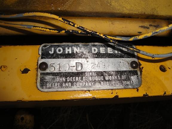 Image of John Deere 510D equipment image 4