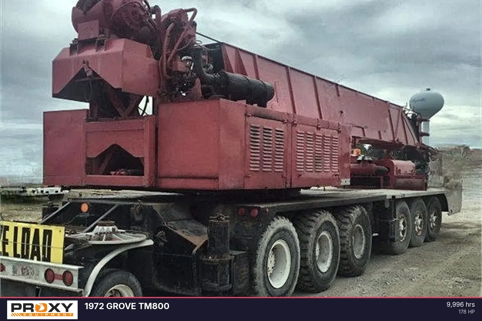 1972 Grove TM800 Equipment Image0