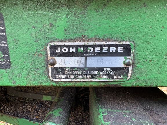Image of John Deere 2030 equipment image 3