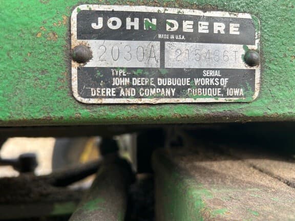 Image of John Deere 2030 equipment image 3