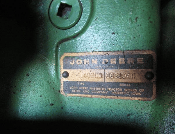 Image of John Deere 4030 equipment image 4