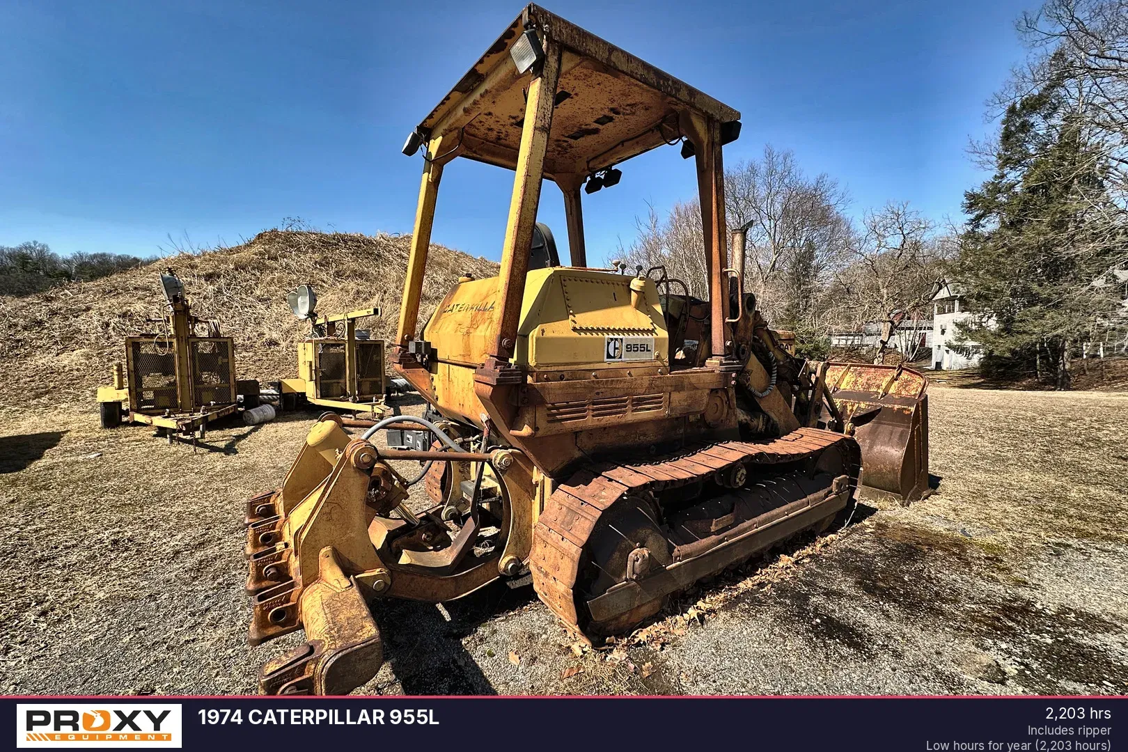 1974 Caterpillar 955L Equipment Image0