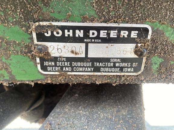 Image of John Deere 2630 equipment image 4