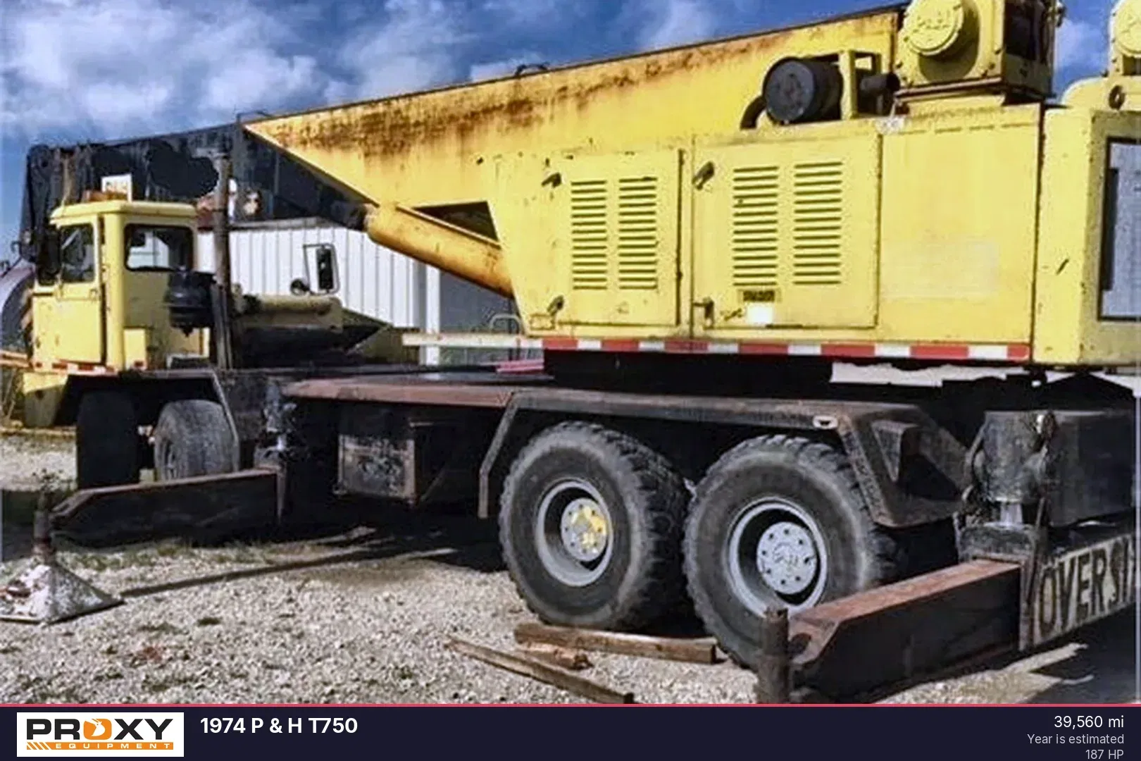 1974 P&H T-750 Equipment Image0