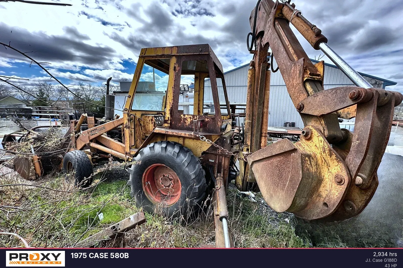 1975 Case 580B Equipment Image0