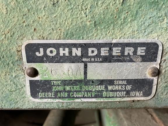 Image of John Deere 2630 equipment image 3