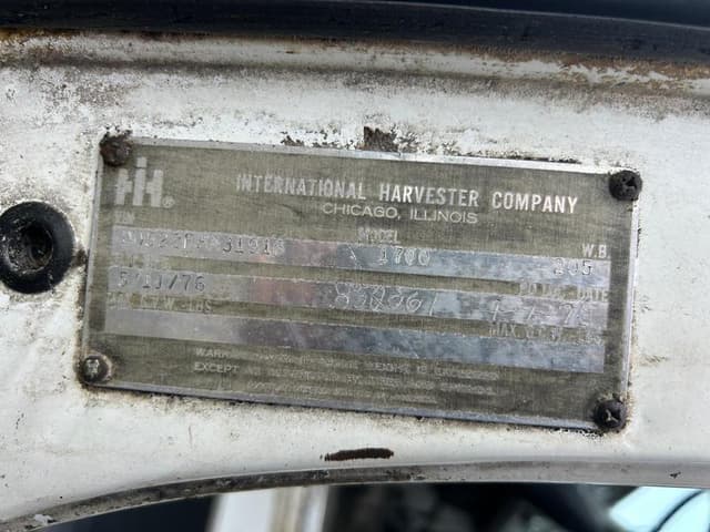 Image of International 1700 equipment image 1