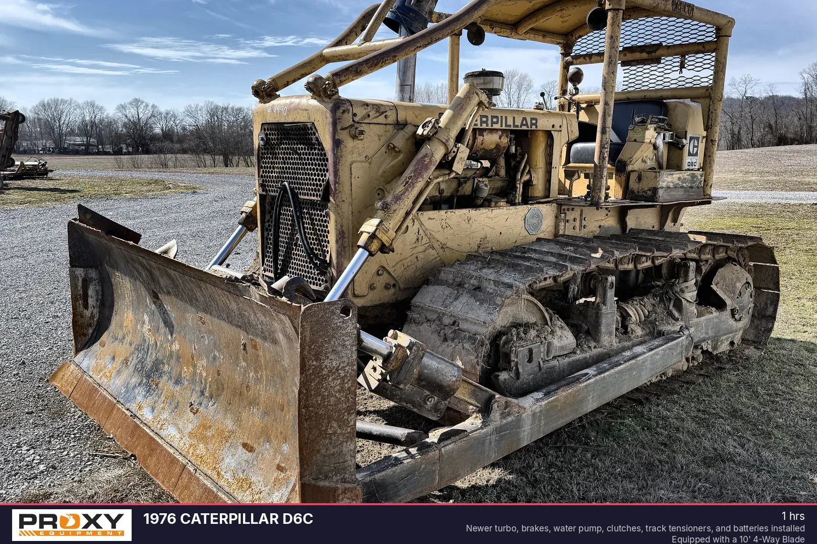 1976 Caterpillar D6C Equipment Image0