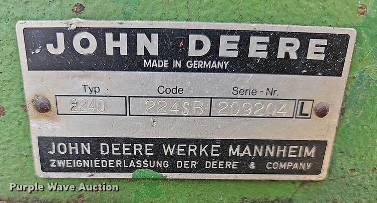 Main image John Deere 2240 34