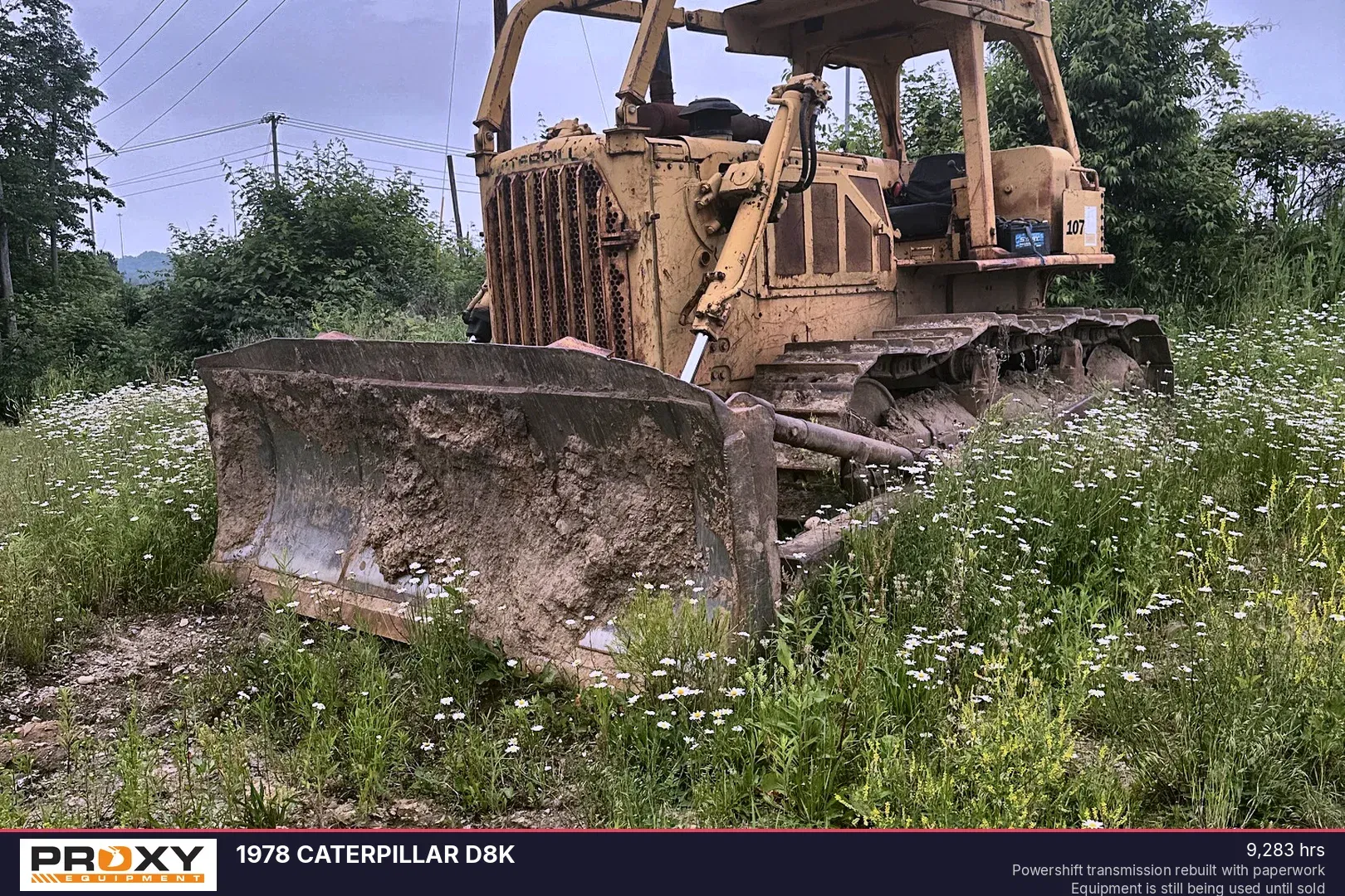 1978 Caterpillar D8K Equipment Image0