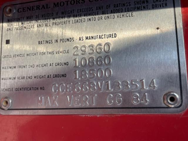 Image of Chevrolet C65 equipment image 2