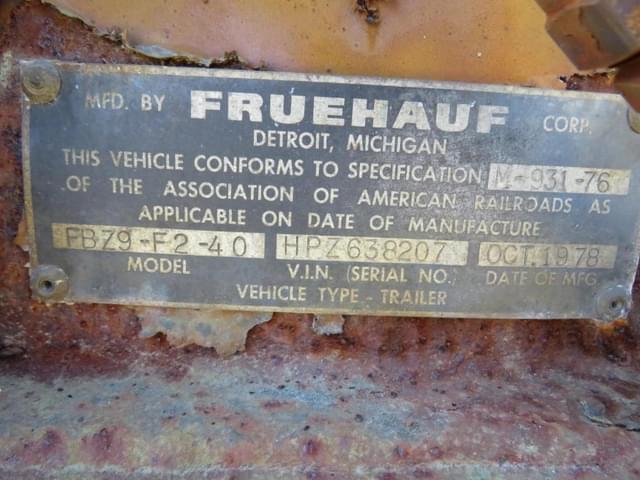 Image of Fruehauf FBZ9-F2-40 equipment image 3