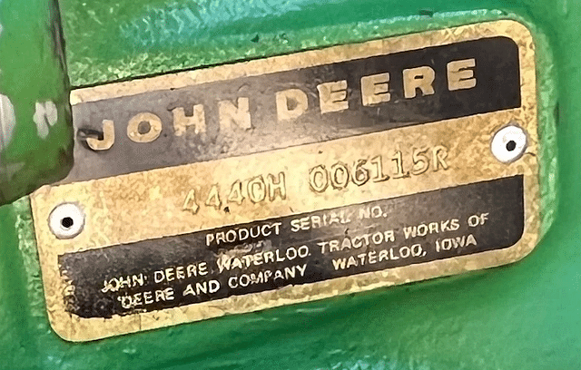 Image of John Deere 4440 equipment image 3