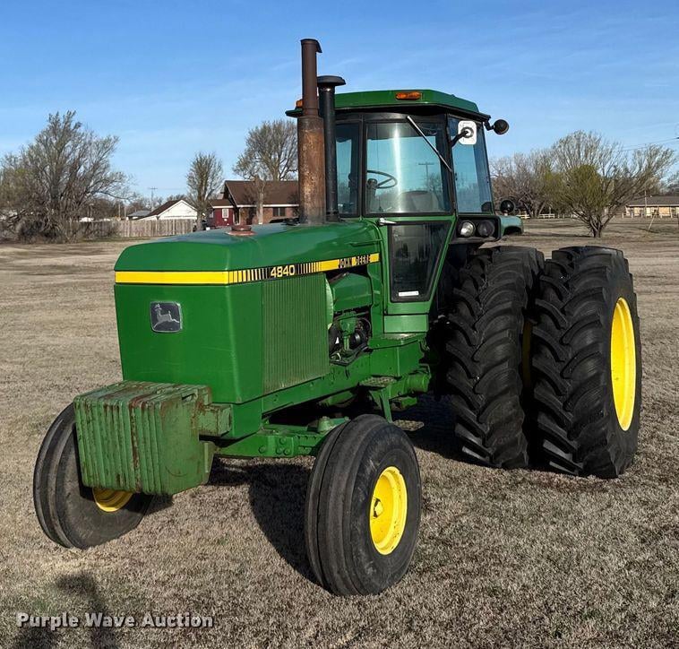 SOLD - 1978 John Deere 4840 Lot No. EG6168 Tractors with 1,544 Hrs ...