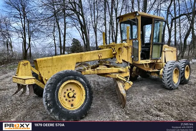 Image of John Deere 570A equipment image 1