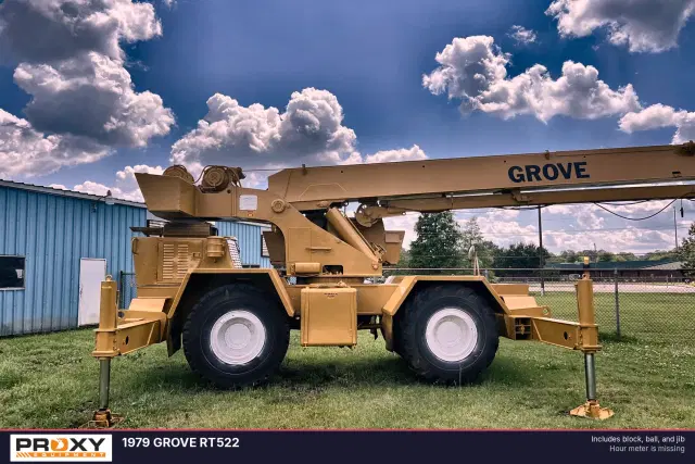 Image of Grove RT522 equipment image 1