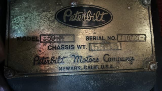 Image of Peterbilt 359-M equipment image 1