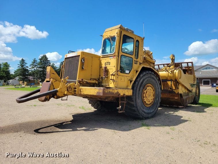 1980 Caterpillar 637D Equipment Image0