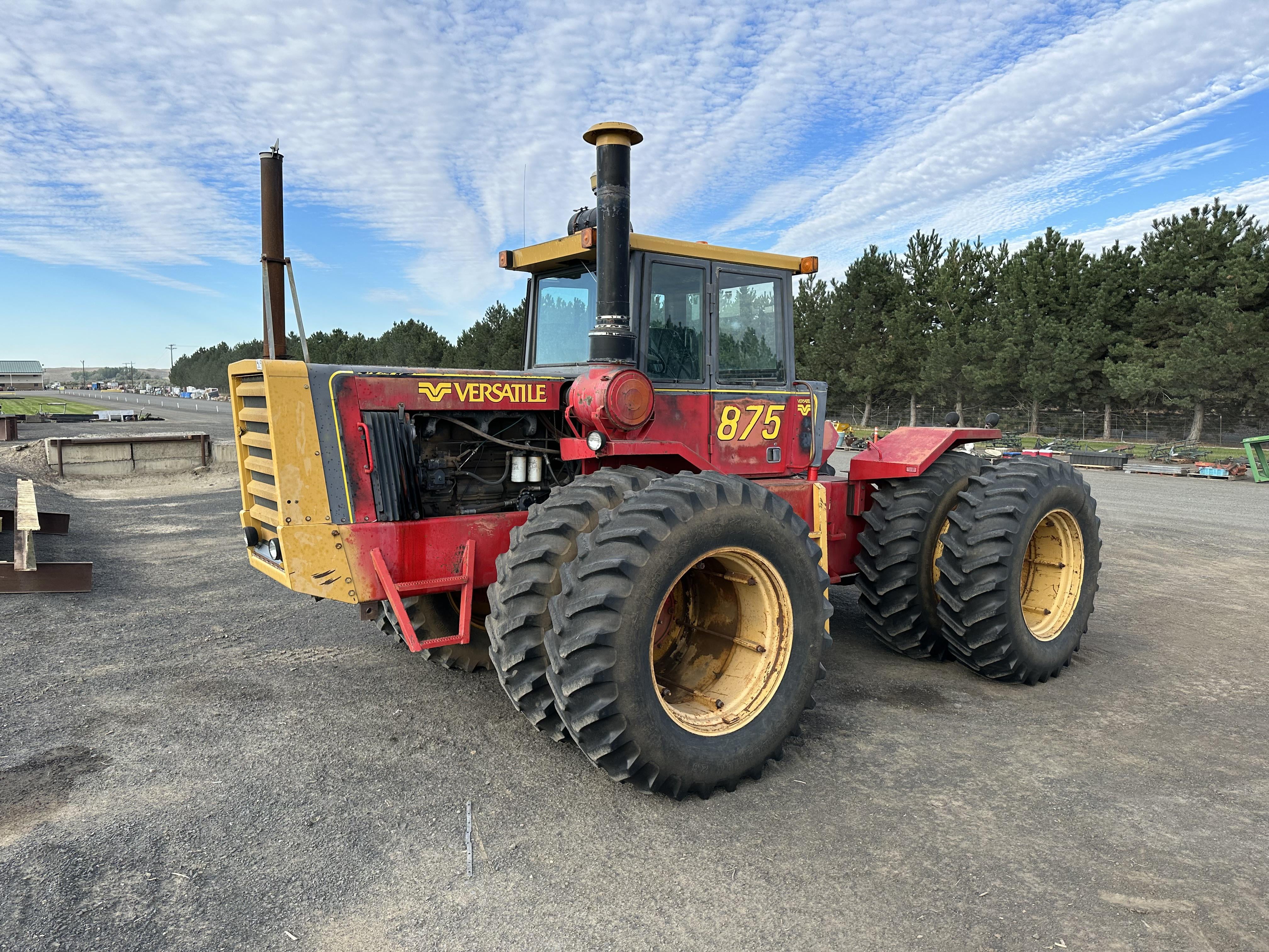 SOLD - 1980 Versatile 875 Lot No. 27312 Tractors with 5,071 Hrs ...