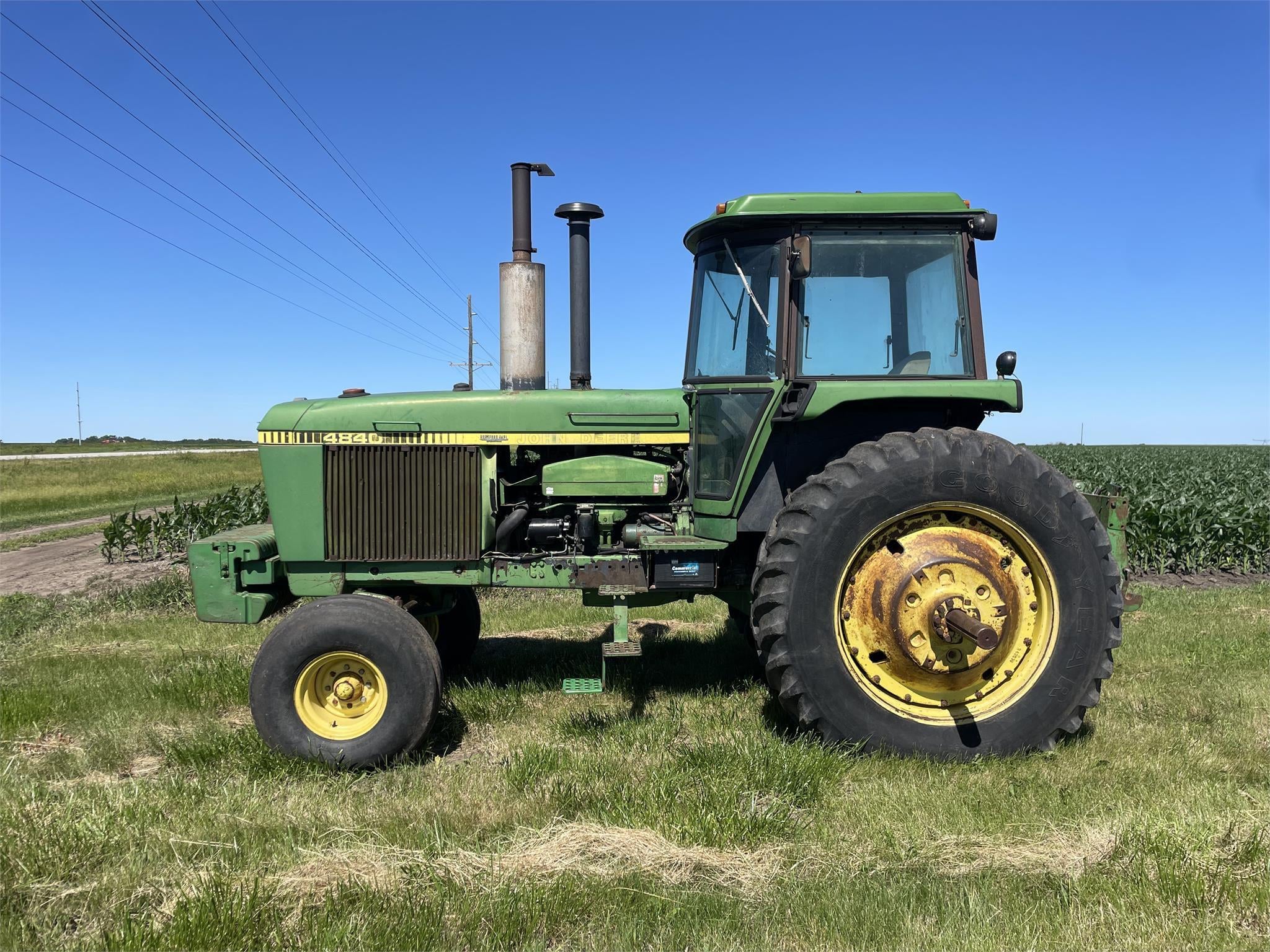 SOLD - 1981 John Deere 4840 Lot No. 6332 Tractors with 7,882 Hrs ...