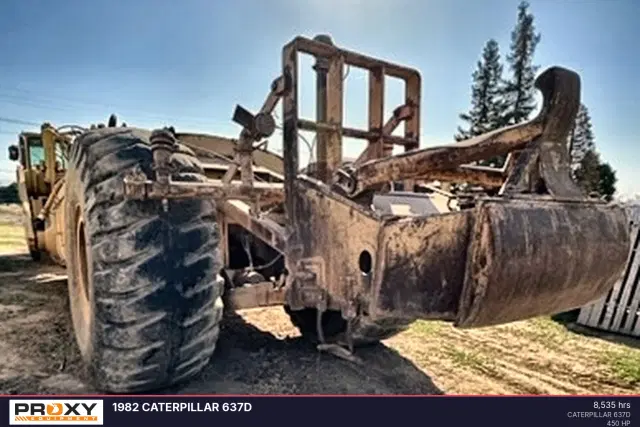 Image of Caterpillar 637D equipment image 1
