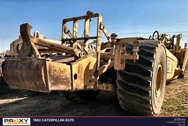 Image of Caterpillar 637D equipment image 4
